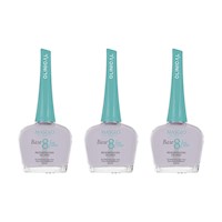 Masglo Base 8 En 1 Regeneradoras De Uña 13,5Ml - 3 Unid