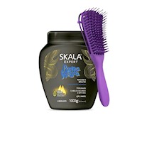 Mascarilla Cap 2 en 1 Skala Lama Negra 1kg + PEINE