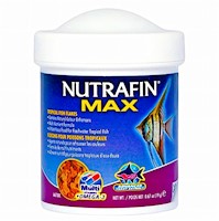 Nutrafin Max Alimento Premiun Peces Tropicales Escamas 19 Gr