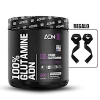 Glutamina Micronizada Adn 500Gr+Straps