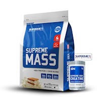 Supreme Mass 10Lb Vainilla+Creatina Supreme Nutrition 250Gr