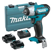 Llave de Impacto 1/4" 12V CXT Inc 2 Bat y Carg Makita TW060DSAE