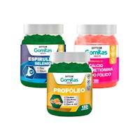 Espirulina + Propóleos + Calcio