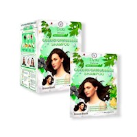 Shampoo Pinta Canas Marrón Oscuro - Dexe 10 Piezas + Regalo