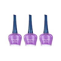 Masglo Base Uñas Fuertes 13,5Ml - 3 Unid