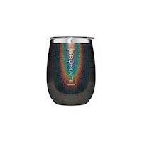 Vaso Uncork'd XL Brumate Glitter Charcoal 14oz - UC14GB