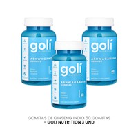 Goli Ashwagandha Gummies - 60 gomitas 3 Uni