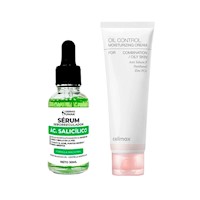 Sérum Anti Imperfec Ácido Salicílico 30Ml Sumak + Oil Control Cream