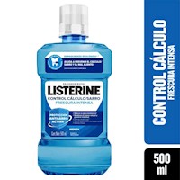 Enjuague Bucal Listerine Control Sarro Menta Suave 500ml