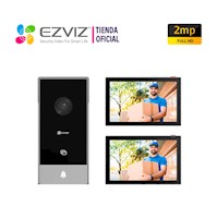 Ezviz Videoportero Wifi HP5 Full HD 3 Modos Desbloqueo + 1 Monitor