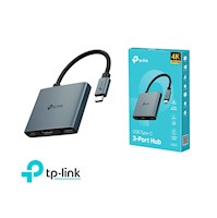 TP-LINK UH3020C Adaptador Hub USB Tipo-C 3 puertos en 1