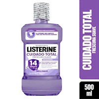 Enjuague Bucal Listerine Cuidado Total Zero 500ml