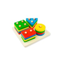 ENCAJE DE FIGURAS GEOMETRICAS EDUKT