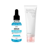 Sérum Hidra Ácido Hialurónico 30Ml Sumak + Oil Control Cream Celimax