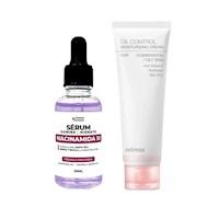 Sérum Niacinamida 10% 30Ml Sumak + Oil Control Cream 80Ml Celimax