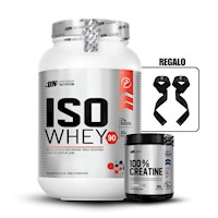 ISO WHEY 90 1.1 KG CHOCOLATE + UNIVERSE NUTRITION 150GR + STRAPS