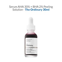 Serum Aha 30% + Bha 2% Peeling Solution - The Ordinary 30ml + Regalo