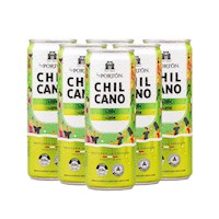 Pack x 6 RTD By Portón Chilcano Limón de 355ml