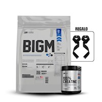 BIGM 3 KG VAINILLA + UNIVERSE NUTRITION 150GR + STRAPS