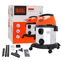 Aspiradora Seco/Húmedo 1600W 20 L Black + Decker BDWDS20-B2C