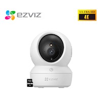 Ezviz Cámara H6C PRO 4K Audio 2vía Botónllamada Detección Sonido 256GB