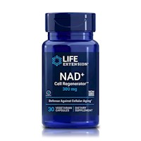 NAD+ Regenerador Celular 300mg (30 cápsulas) – Life Extension