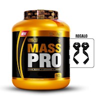 Proteína Mass Pro 3kg Chocolate+Straps