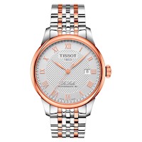 Reloj Tissot Le Locle Powermatic 80 Automatic 39,3MM Gris / Oro Rosa - T006.407.22.033.00