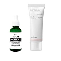 Sérum Retinol 0.8% 30Ml Sumak + Sunscreen Spf50+ Pa++++ 40Ml Celimax