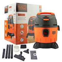 Aspiradora Seco/Húmedo 1200W 10 L Black&Decker BDWD10-B2C
