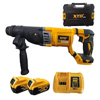 Rotomartillo Sds Plus 118V 2.8J + 2 Baterias 5 Ah Mp XTD