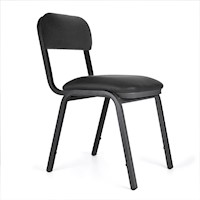 Silla Fija de Metal para Oficina Modelo Sheraton