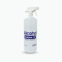 Alcohol Medicinal 70° con Atomizador de 1000 ML