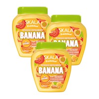 Crema de Tratamiento de Banana 2 en 1 1000g - Skala 3 unid