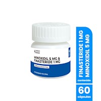 Minoxidil 5Mg & Finasteride 1Mg 60 Caps Dermo Sumak