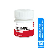 Minoxidil 5 Mg & Dutasteride 0,5 Mg X 60 Caps Dermo Sumak