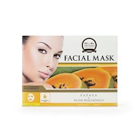 Mascarilla Velo Facial NEVADA de Papaya 30 GR CAJA 10 UND