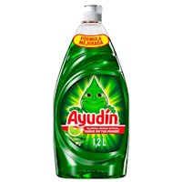 Lavavajillas Líquido Ayudín Limón y Sábila 1.2Lts