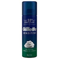 Espuma de Afeitar para Piel Sensible Gillette Sensitive 56G