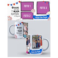 Taza de Loza 11oz Personalizada Día Del Padre 51
