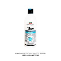 Shampo Uno- Pos 500Gr - La Brasiliana