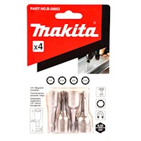 Set Dados Magneticos Makita B-38853 4unidades