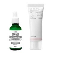 Sérum Retinol 0.5% 30Ml Sumak + Sunscreen Spf50+ Pa++++ 40Ml Celimax