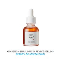 Revive Serum Ginseng+Snail Mucin - Beauty Of Joseon 30 ml + Regalo