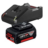 Set de Batería Ion de Litio 5.0 Ah GBA 18V + Cargador GAL 18V-40 Bosch 0615.V00.07P-000