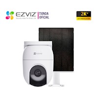 Ezviz Cámara CB8 LITE 4MP Sonido Doblevía Detección IA Batería Panel