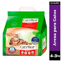 Arena para Gatos Cats Best Original 4.30 kg