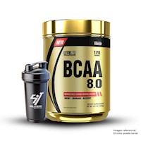 Aminoácido Bcaa Level Pro 8.0 1080Gr Citrus Punch + Shaker
