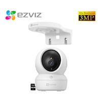 Ezviz Cámara H6C PRO 3MP 2K Audio Doblevía Botón llamada Montaje Pared 128GB