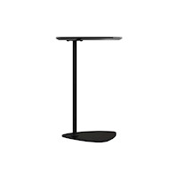 Mesa Auxiliar De Dormitorio Austria Negro Ofideas